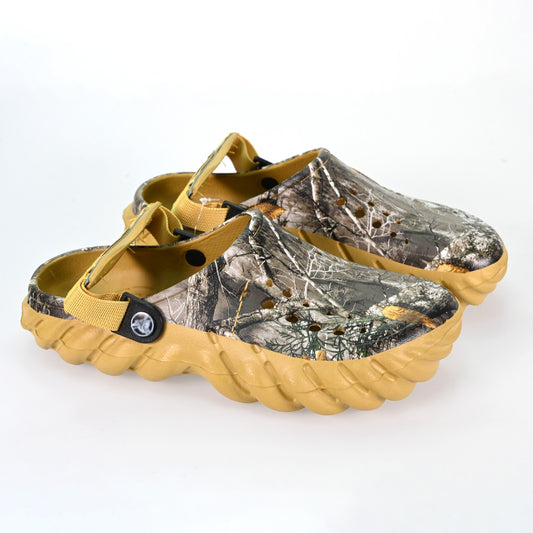 CroxRide Terrain Sandstone Camo Slides
